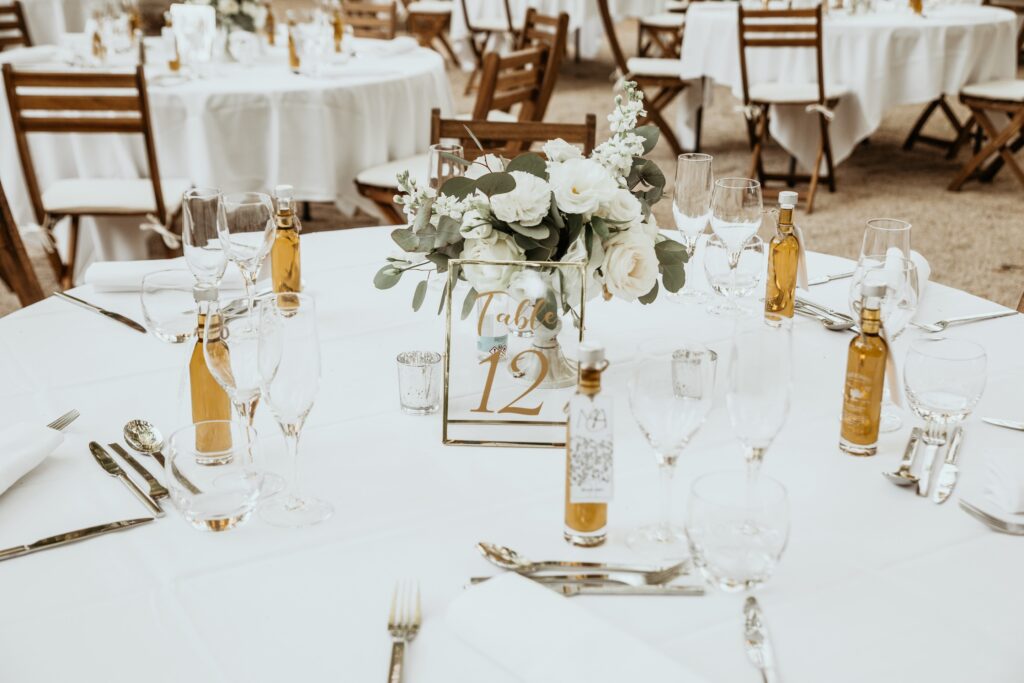 Décoration table mariage Provence